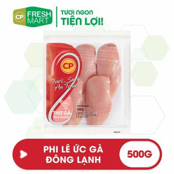 Ức Gà Phi Lê Đông Lạnh 500g  Thịt gà CP, thịt gà sạch