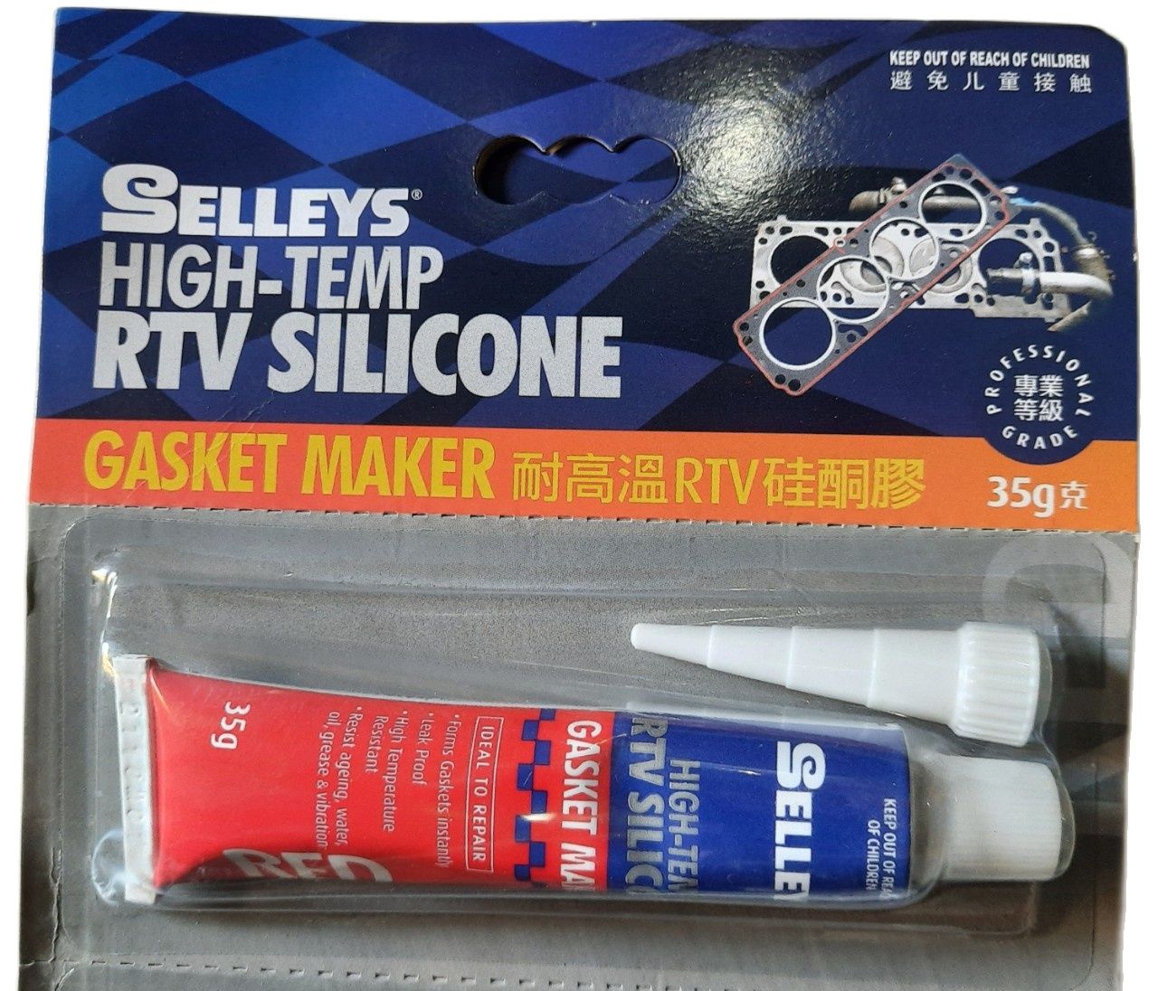 Keo thế ron, silicone chịu nhiệt - selleys