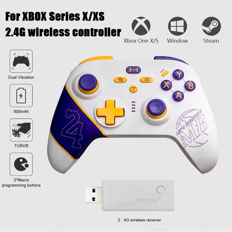 Narsta tay cầm chơi game không dây 2.4g cho xbox one n2 360 tay cầm điều khiển rung kép với bộ thu điều khiển cho trò chơi microsoft xbox