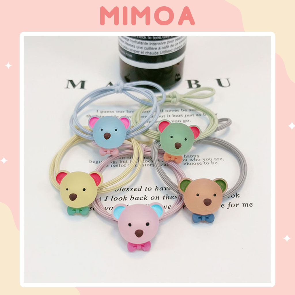 Dây cột tóc chú gấu cute