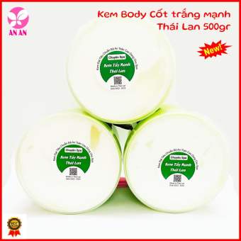 Kem Body Tẩy trắng mạnh Thái lan hộp lớn 500gr  - Kem body cốt thái siêu trắng
