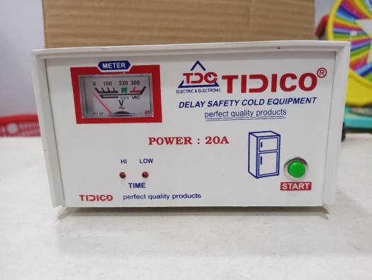 Với bộ bảo vệ tủ lạnh Delay 25A Phico giúp tủ lạnh không bị sốc gas nên bền hơn- Shop uy tín