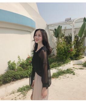 Áo Khoác Voan Mỏng Sơ Mi (Có Hình Ảnh Thật)