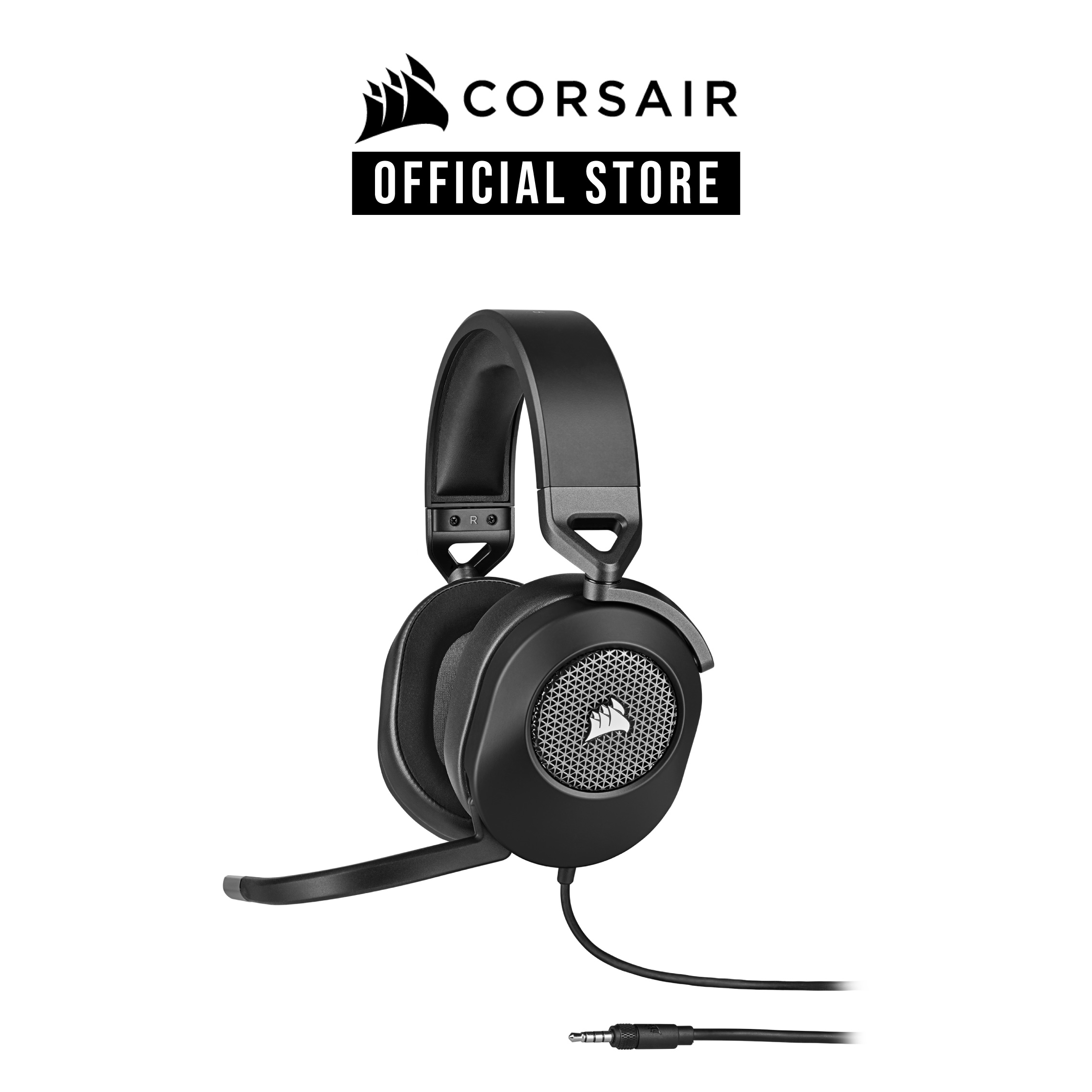 CORSAIR HS80 RGB WIRELESS Premium Gaming Headset with Spatial