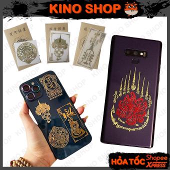 Miếng dán điện thoại tài lộc may mắn phù hợp phong thuỷ đẹp lung linh phù hợp cho nhiều dòng smartphone