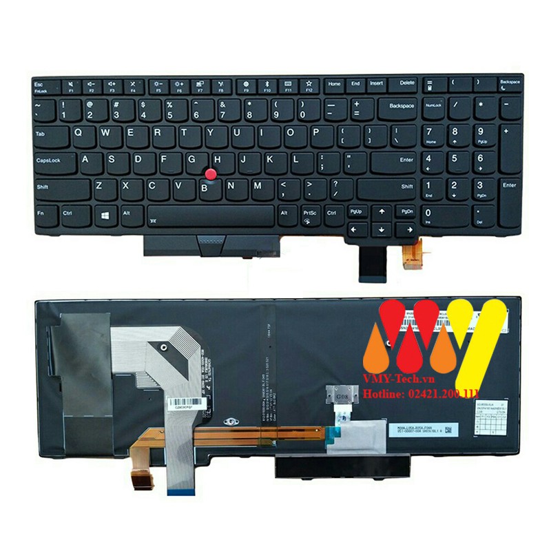 Bàn phím laptop lenovo ibm thinkpad t570 t580 p51s p52s