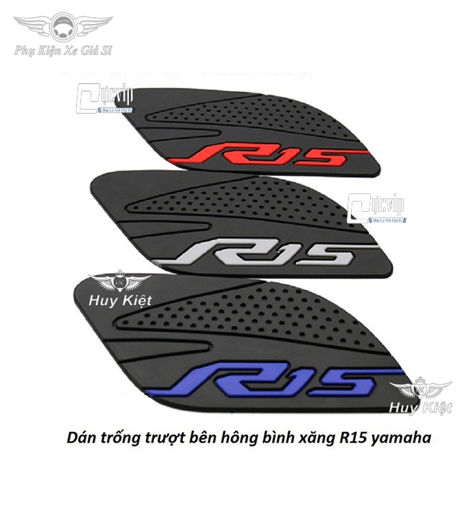 Cặp miếng dán bình xăng chống trượt cho xe yamaha r15 ms1561đ