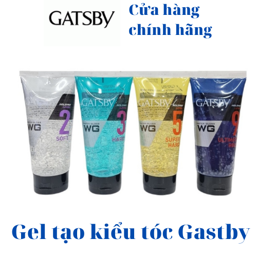 Gel vuốt tóc gatsby water gloss gel giúp cứng tóc, dễ dàng tạo kiểu 170g