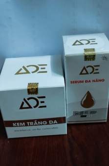COMBO Kem trắng da chống nắng giữ ẩm 12g và serum đa năng dưỡng trắng giảm thâm mụn nám 30ml