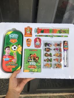 Bộ dụng Cụ Học Tập 9 Món Của Kun