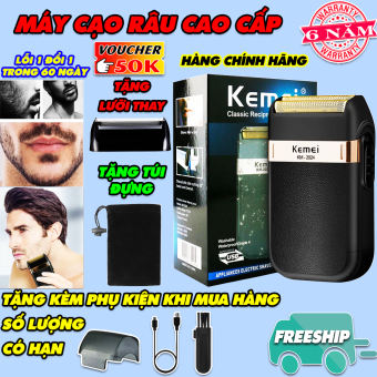 Máy Cạo Râu, Máy Cao Râu, May cao râu mini, May cao râu cao cấp, Máy cạo râu nam kemei, Máy cạo râu lưỡi cạo sắc bén cạo cực nhanh không đau rát, kháng nước chống kẹt râu