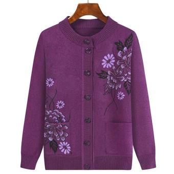 Áo len gile trung niên nữ cho bà cho mẹ - áo vest  nữ mùa đông sang trọng- áo khoác len trung niên