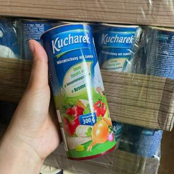 HỘP 300GR - Nêm Rau Củ Hữu Cơ Kucharek Đức - HẠT NÊM