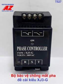 Bộ Rơ le bảo vệ chống mất pha đế cài kiểu XJ3-G