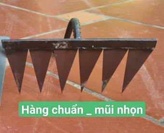 LƯỠI CÀO LÀM CỎ 6 răng siêu tốc - cào đất  - cào cỏ lúa   - dụng cụ làm vườn, cuốc xẻng v