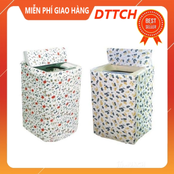 Bọc máy giặt-Túi bọc vỏ bọc bảo vệ máy giặt cửa trên-giao màu ngẫu nhiên