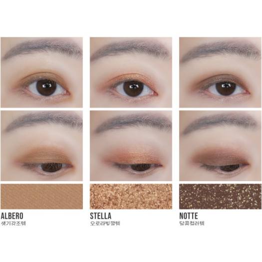 Bảng phấn mắt CELEFIT THE BELLA COLLECTION EYESHADOW PALETTE EPISODE #02 - Seoulmade/ Yeosim