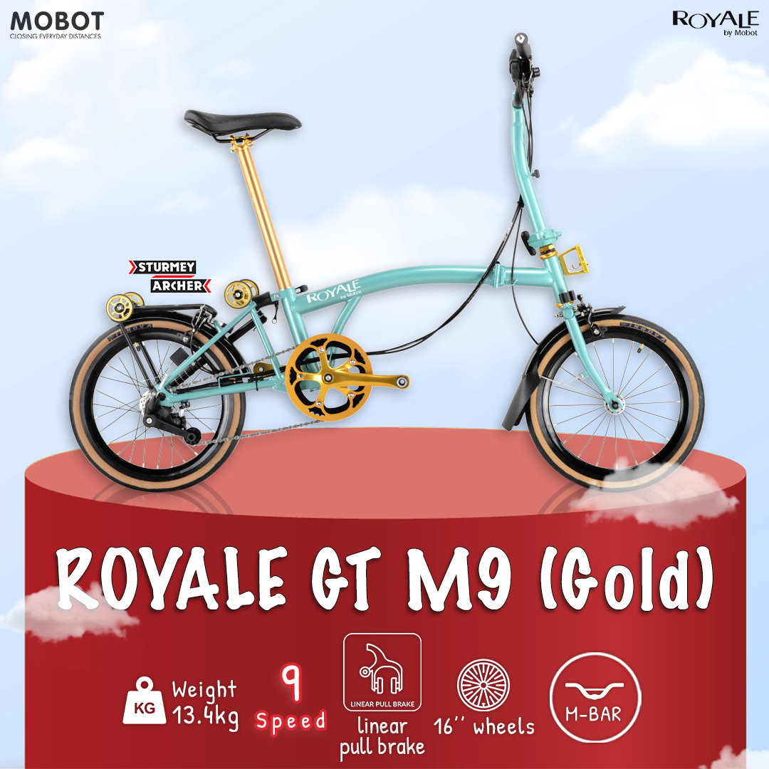 camp royale foldable bicycle from mobot