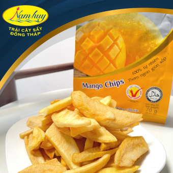 Xoài Sấy Giòn 70g NAM HUY thơm giòn chua ngọt