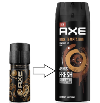 Xịt Khử Mùi Axe 150ml Temptation