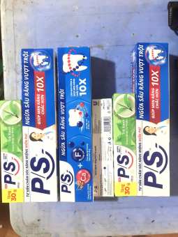 Kem Đánh Răng P/S Vượt Trội Ngừa Sâu Răng Tặng Kem Đánh Răng P/S Trà Xanh (30g) .