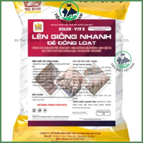 Lên Giống Nhanh Đẻ Đồng Loạt Cho Heo Nái Vừa Tách Bầy, Heo Không Lên Giống, Nhanh Đẻ, Tăng Tỉ Lệ Đậu Thai Công ty BIGBOSS