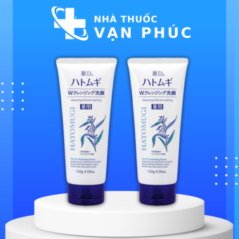 Sữa rửa mặt Hatomugi 130g của Nhật Bản, Sữa rửa mặt ý dĩ Hatomugi 130g ngừa mụn, trắng da