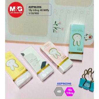 Gôm Tẩy trắng 4B Miffy AXP963H6 hãng MG