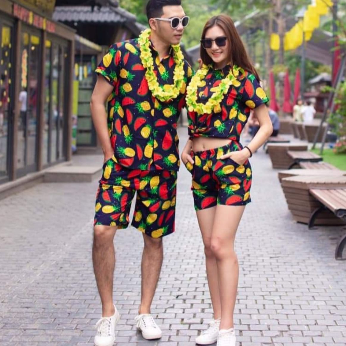 Bộ trái cây - Dưa dứa