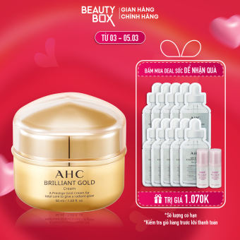 Kem Dưỡng Chống Lão Hóa Chuyên Sâu AHC Brilliant Gold Cream 50Ml