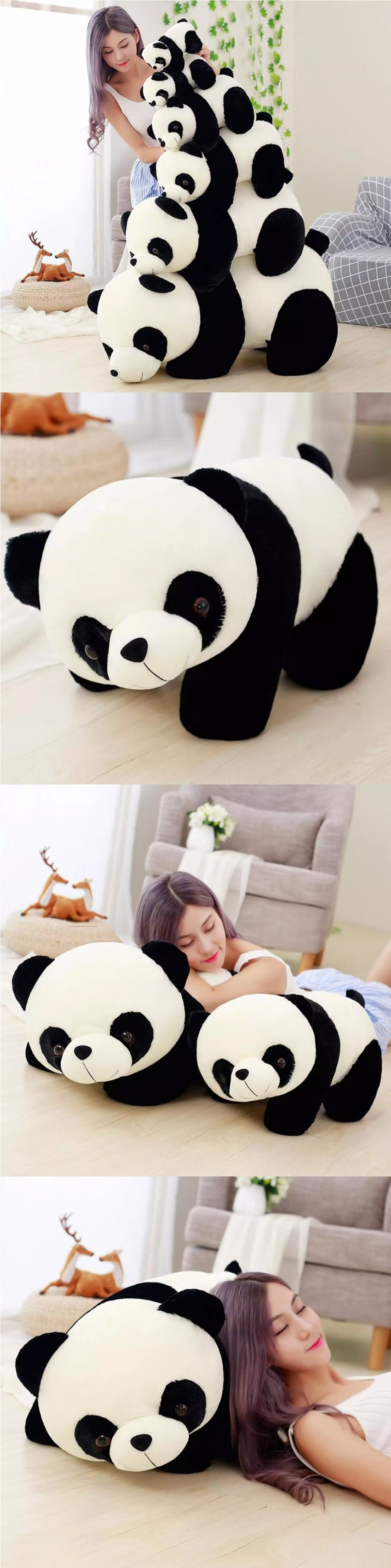 life size stuffed panda bear