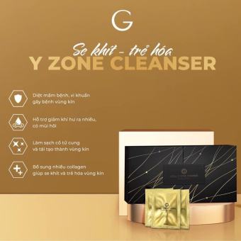 Viên đặt phụ khoa Gcell Y Zone Cleanser Hàn Quốc - Hộp 15 viên