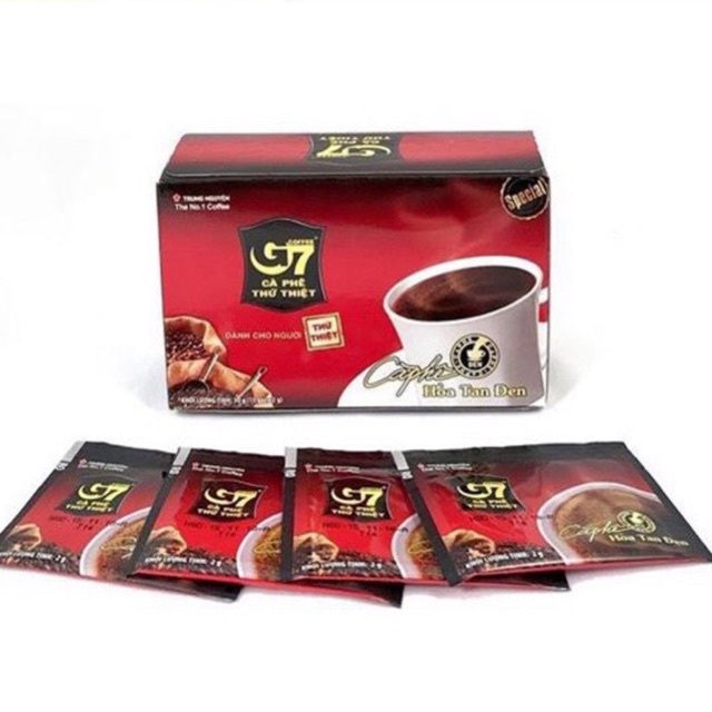 Gói cafe đen G7 2g