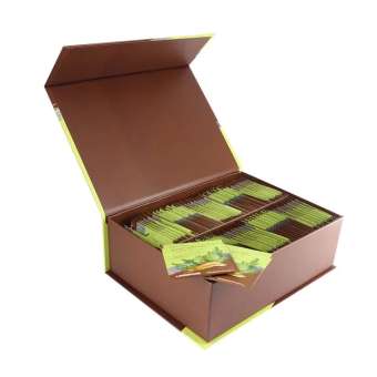 Trà atiso thảo mộc Ladophar hộp 100 túi lọc