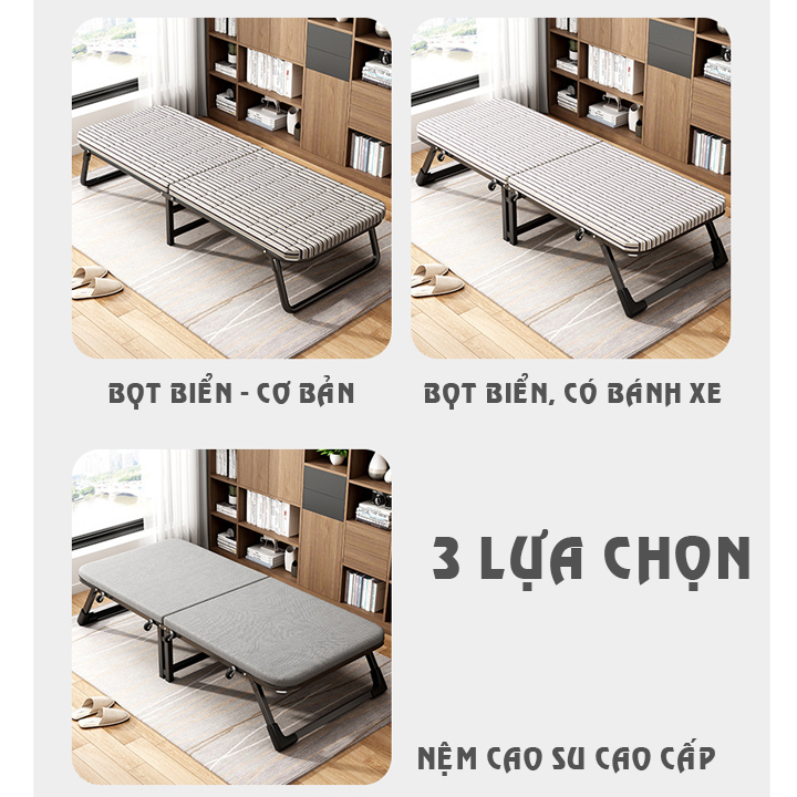 Giường nghỉ văn phòng thiết kế hiện đại siêu tiện lợi- Giường nghỉ trưa văn phòng đa năng gấp gọn