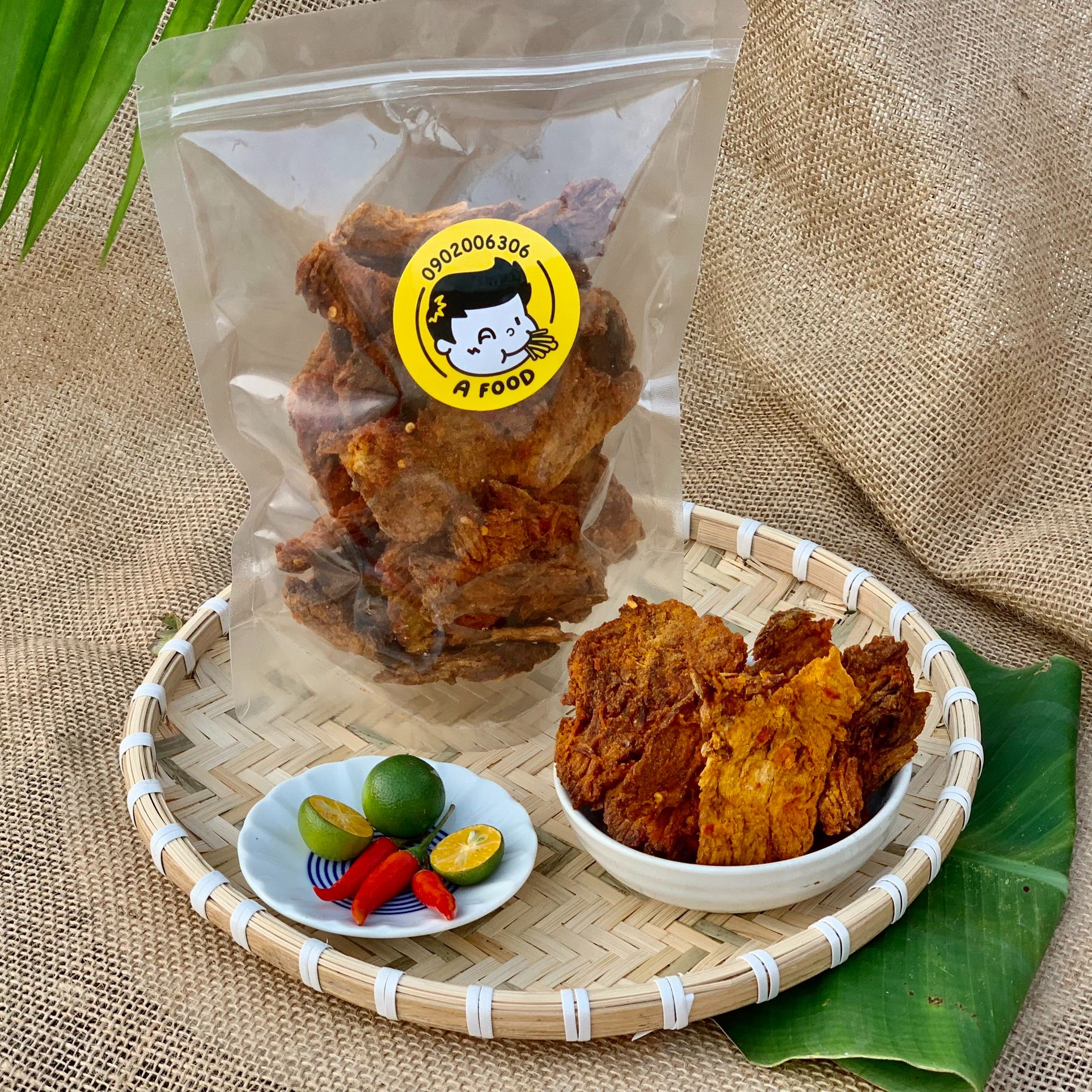 Khô bò vụn giòn - ăn vặt tiện lợi