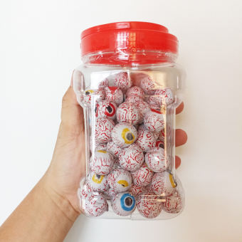 Kẹo Socola Hình Con Mắt Halloween Party 80 Quả 260Gr