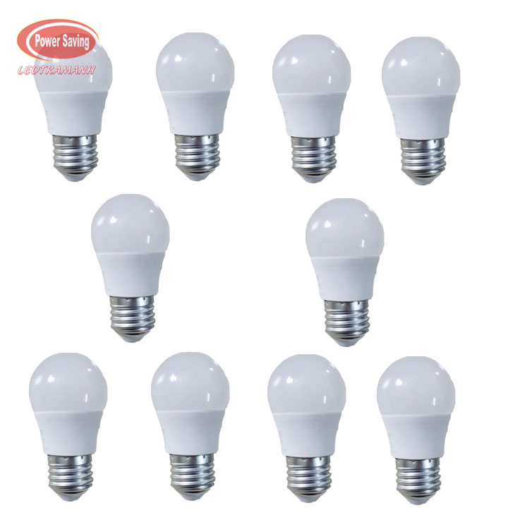 Combo 10 bóng đèn led 3w kín nước