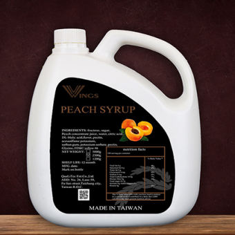 Syrup Đào Wings 3Kg