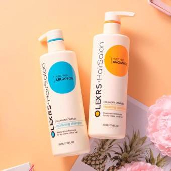 Cặp Dầu gội Xả Olexrs Cao Cấp Kích Thích Mọc Tóc ,Siêu Mềm Mượt 500ml