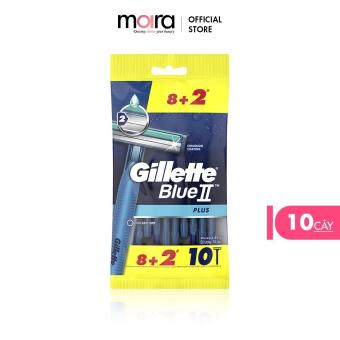 Vỉ 10 Dao Cạo Gillette BlueII - Mua 8 Tặng 2