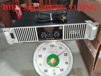 Đẩy công suất CASOUND.- MAIN CS - 2700 sử dụng Karaoke gia đình, âm thanh hội trường và các sân khấu