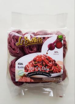 Mì củ dền Le Brothers-Mì rau củ hữu cơ vị củ dền