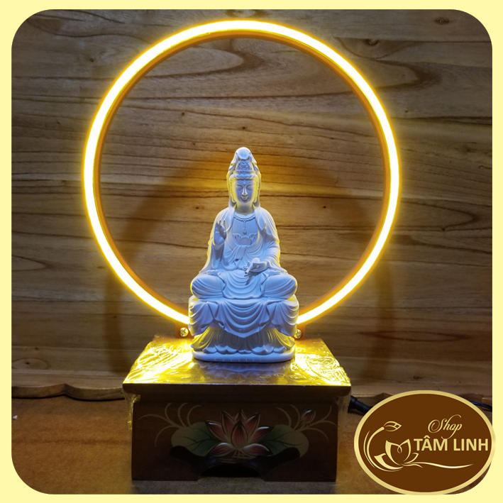 Hào quang led trang trí tượng phật mẫu kệ đèn đẹp giá siêu rẻ