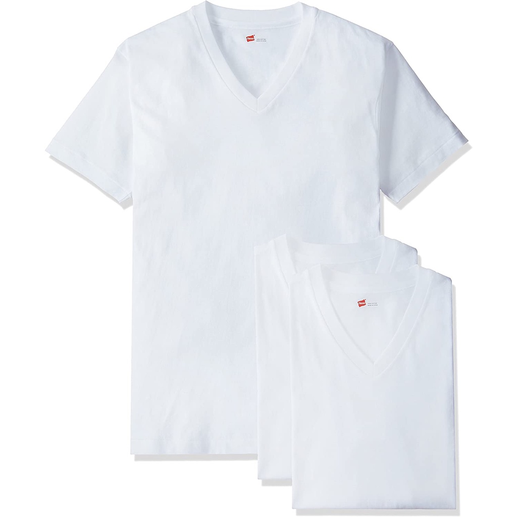 men hanes white t shirt