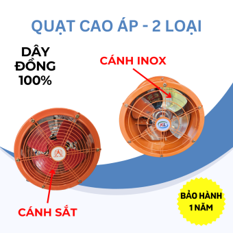 QUẠT HÚT CAO ÁP - SIZE 20CM/ 25CM/ 30CM