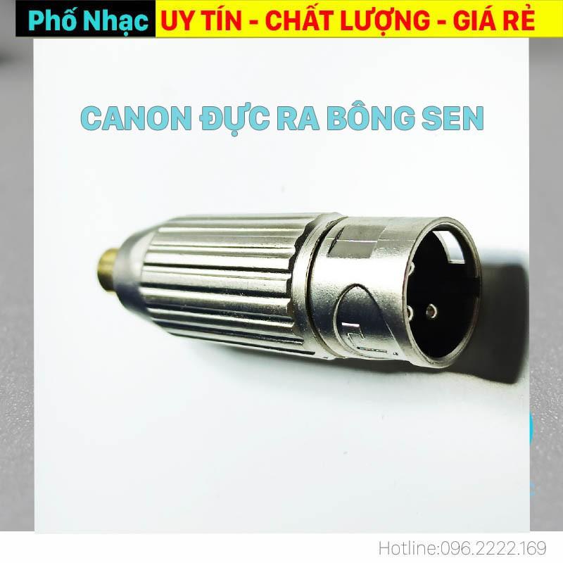 Jack chuyển Canon Cái ra Bông Sen | Jack chuyển Hoa Sen ra Canon Đực