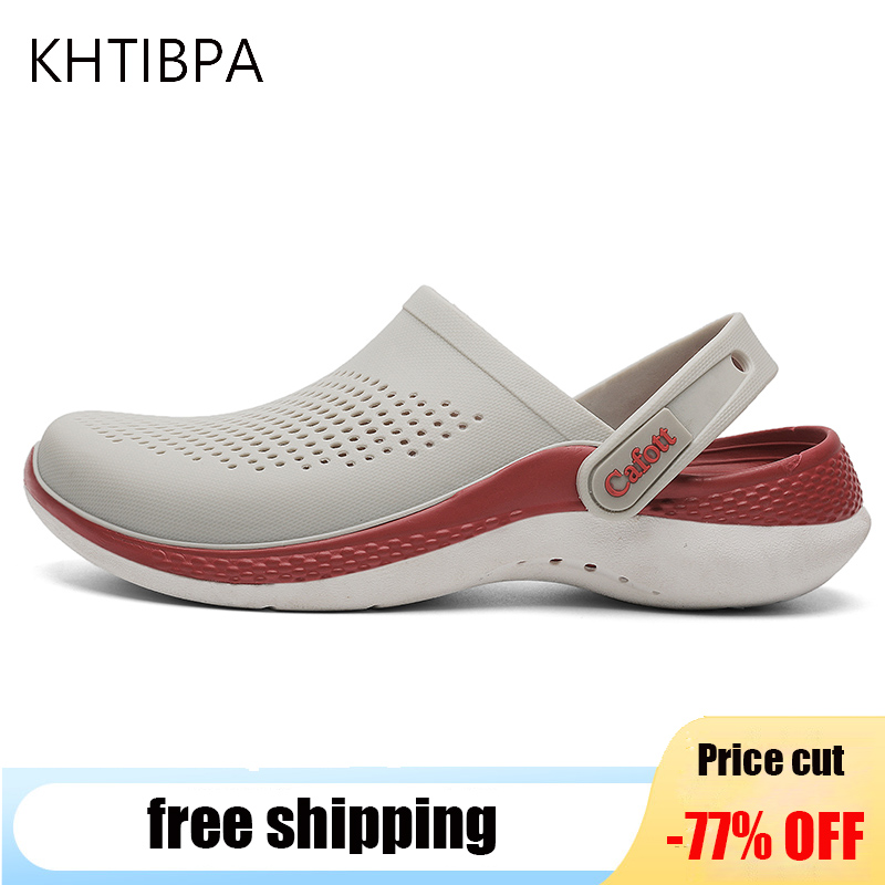 Khtibpa xăng đan thể thao mới 2022 cho nam xăng đan crocs chính hãng giày đi biển mùa hè dép lê cho nam