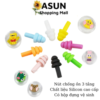 Nút Bịt Tai Hình Thú Cute Chống Tiếng Ồn, Chống Nước, Bảo Vệ Tai Hiệu Quả