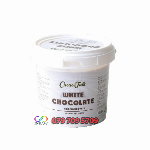 Socola Trắng dạng sệt hiệu Cacao Talk loại 1kg / 500gr